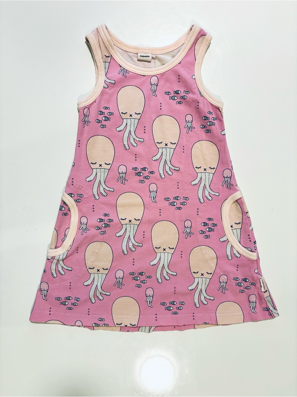 Mayoral Pink Octopus Tank Dress for Kids
